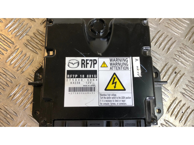 Řídící jednotka RF7P18881U, 2758006684   Mazda 5 2007