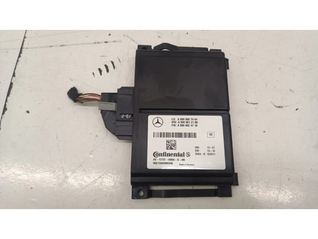 Блок управления A0009007504, A0999012100   Mercedes-Benz E W212