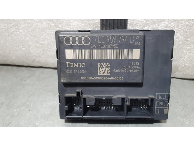 Блок управления 4L0959794B, 0033TFJ0001   Audi Q7 4L