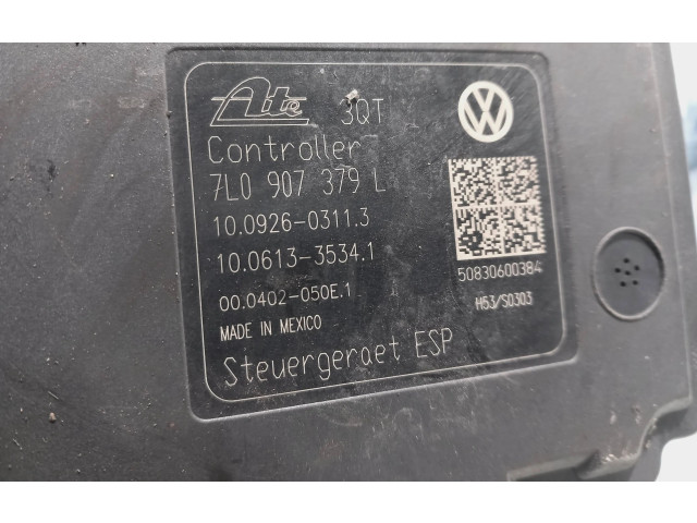 Блок АБС 7l0907379l, 7l0614517a   Volkswagen  Touareg I  2002 - 2010 года