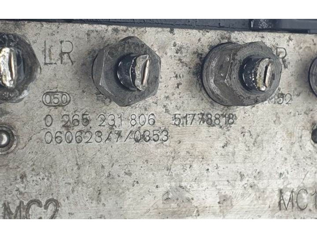 Блок АБС 0265231806, 0265800560   Fiat  Stilo   -  года