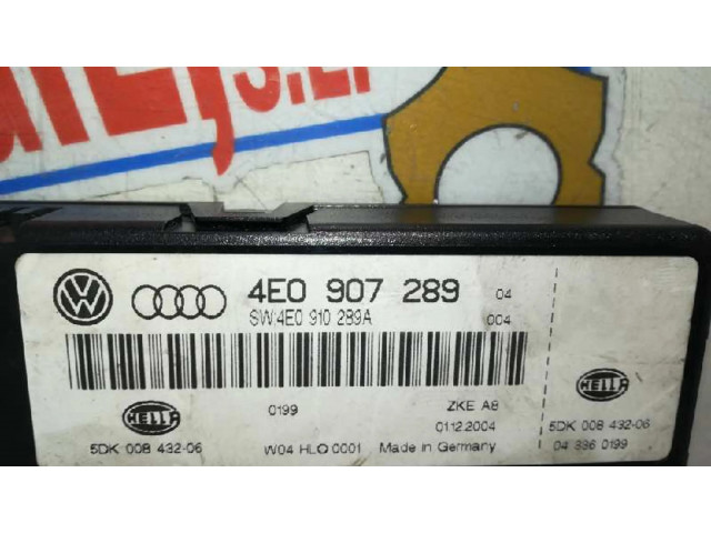 Блок комфорта 4E0907289, 61084   Audi A8 S8 D3 4E   