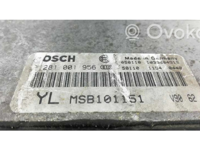 Řídící jednotka MSB101151, 0281001956   Rover 45 2000