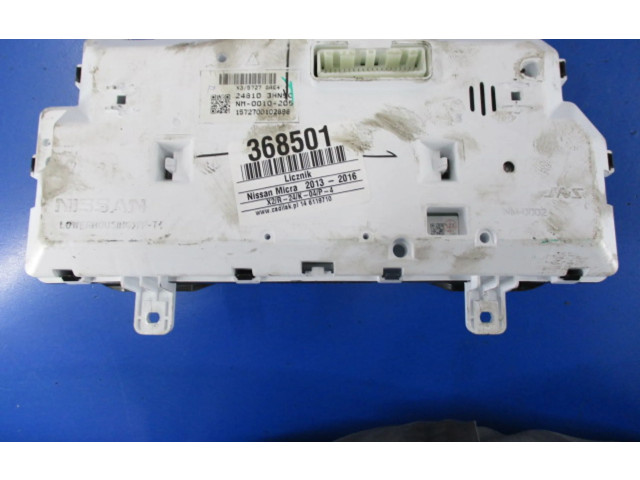 Přístrojová deska  Nissan Micra 2015 24810-3HN9C, 24810-3HN9C  