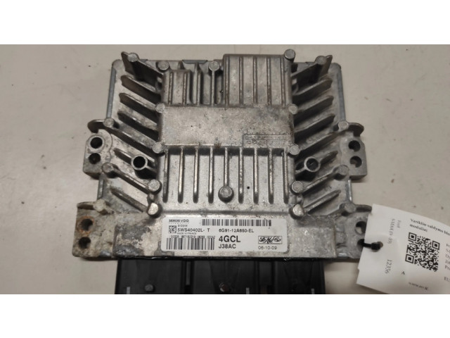 Блок управления двигателя 5WS40402LT, 6G9112A650EL   Ford S-MAX