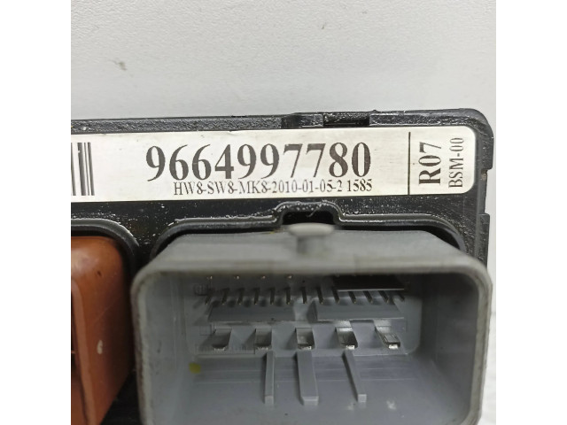 Pojistková skříňka Řídící jednotka BSM 9664997780   Peugeot 207 2009