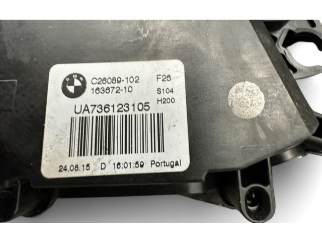 Zámek zadních dveří UA736123105, C26089102   BMW X4 F26 2016