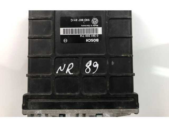 Блок управления двигателем Блок управления 1H0907311C, 0261200714   Volkswagen Vento
