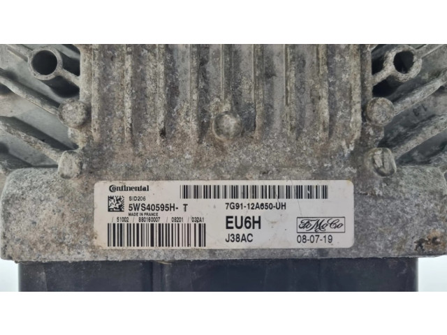 Блок управления двигателя 5WS40595HT, 7G9112A650UH   Ford Mondeo MK IV