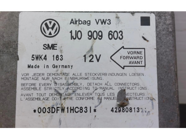 Блок подушек безопасности 1J0909603, 5WK4163   Volkswagen Lupo