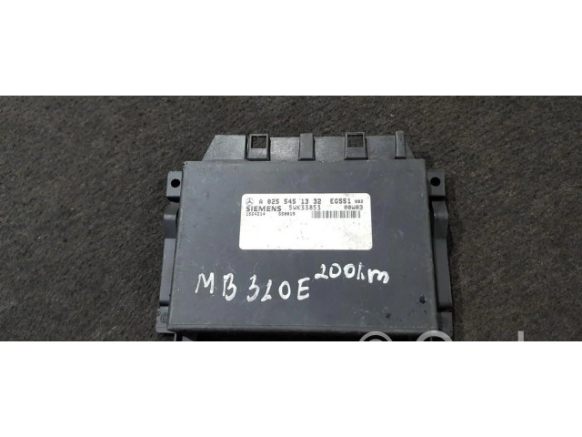 Блок управления коробкой передач A0255451332   Mercedes-Benz E W210