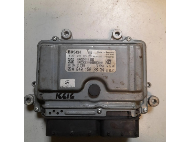 Řídící jednotka A6401503634, 1039S24787   Mercedes-Benz B W245 2008