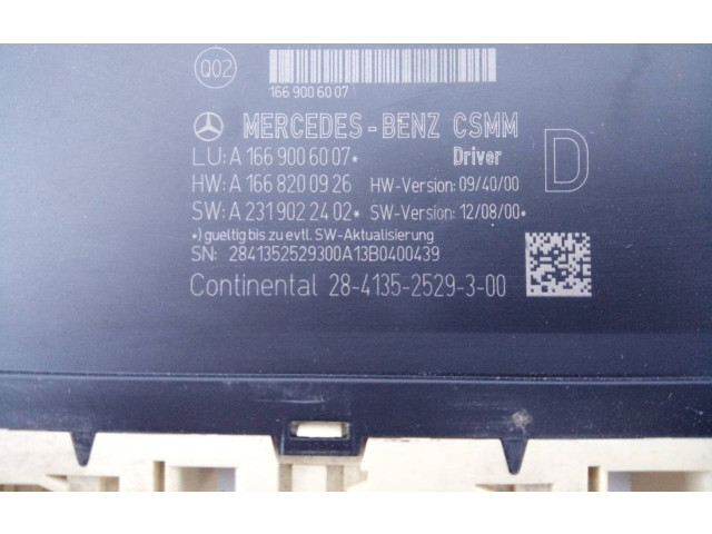 Блок управления A1669006007, A1668200926   Mercedes-Benz CLA C117 X117 W117