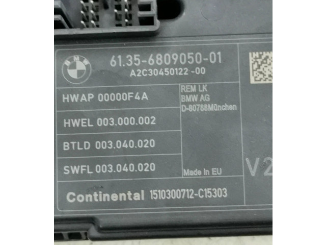 Блок комфорта 6809050, 003000002   BMW 4 F36 Gran coupe   