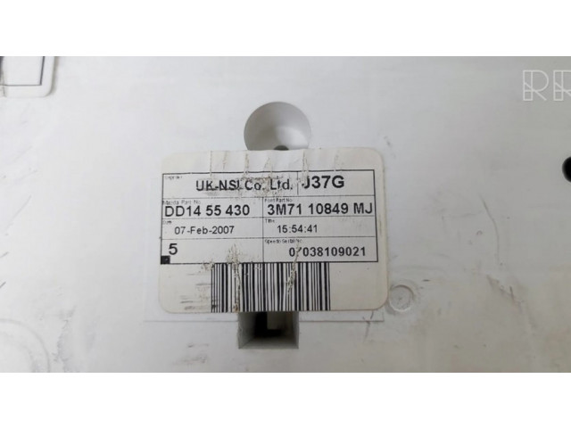 Панель приборов DD1455430, 3M7110849MJ   Mazda 2       