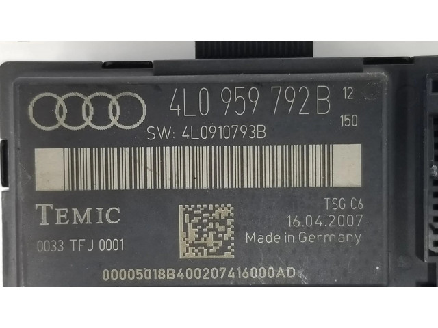 Блок управления 4L0959792B, 4L0910793B   Audi Q7 4M