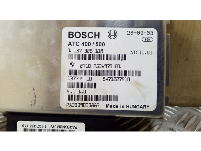 Блок управления коробкой передач 1137328119, 27107536970   BMW X5 E53