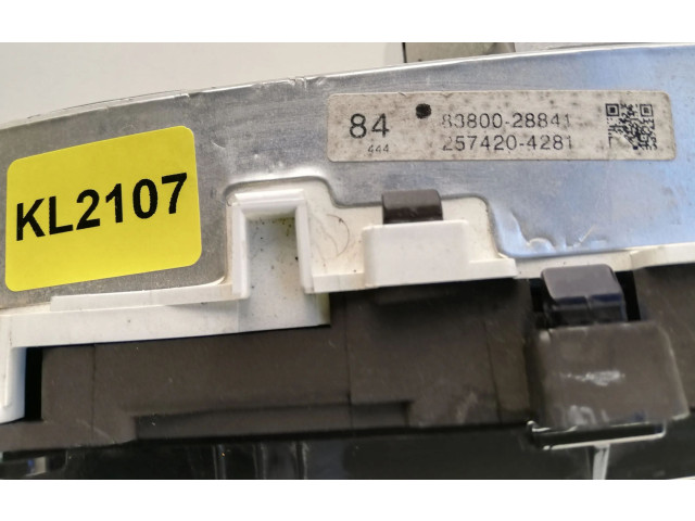 Přístrojová deska  Toyota Previa (XR30, XR40) II 2003 8380028841, KL2107  