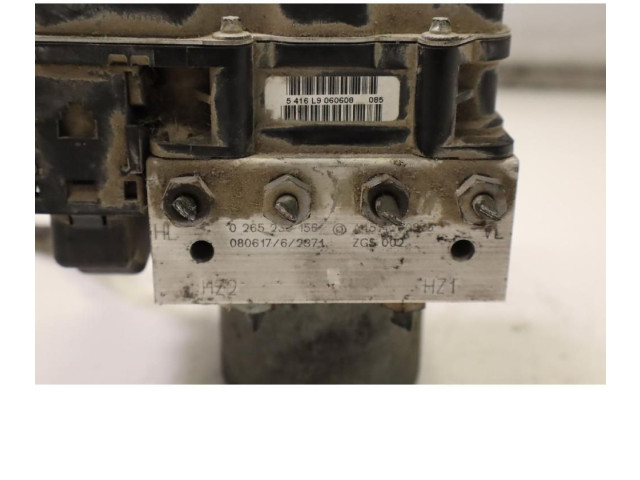Блок АБС 0265230156   Smart  ForTwo II  2007 - 2016 года