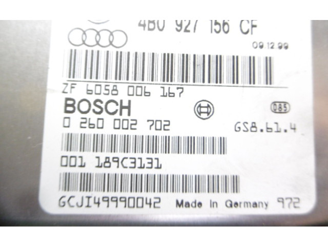 Блок управления коробкой передач 4D0927156CF, 4D0927156CF   Audi A6 Allroad C5