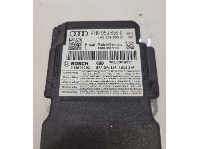 Блок подушек безопасности 4H0959655D   Audi A8 S8 D4 4H