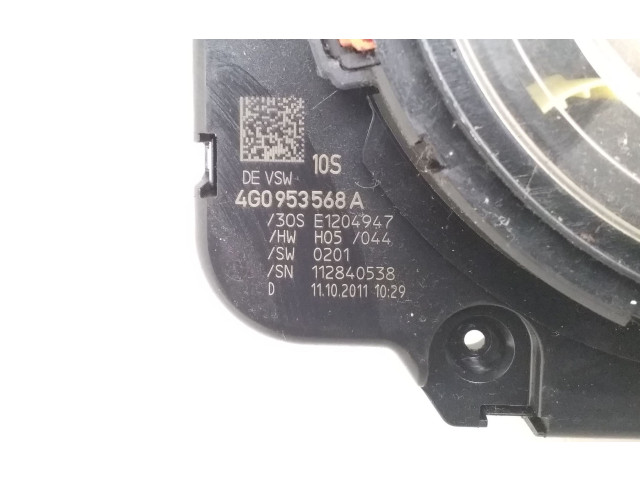 Подрулевой шлейф SRS 4G0953568A   Audi A6 S6 C7 4G
