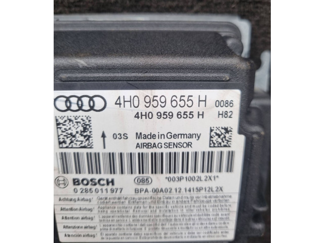   Pojistková skříňka 4H0959655H, 0285011977   Audi A6 Allroad C7 2016