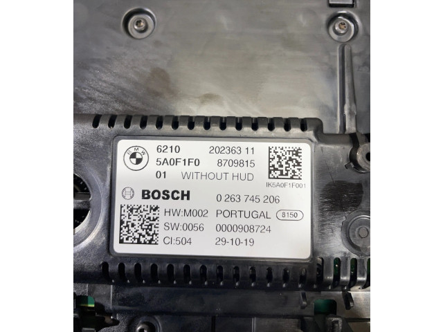 Přístrojová deska  BMW 3 G20 G21 2019 8709815, 6805538  