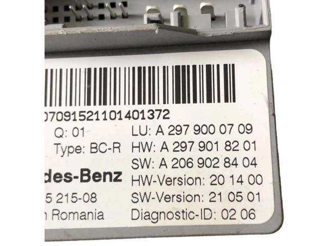 Блок управления A2979000709   Mercedes-Benz EQS V297