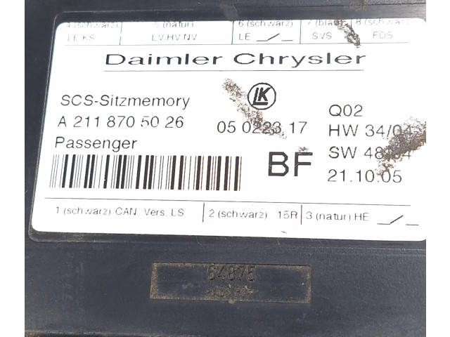Блок комфорта A2118705026, A2118705026   Mercedes-Benz ML W164   