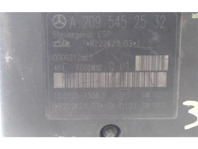 Jednotka ABS A2095452532   Mercedes-Benz CLK AMG A208 C208 2003