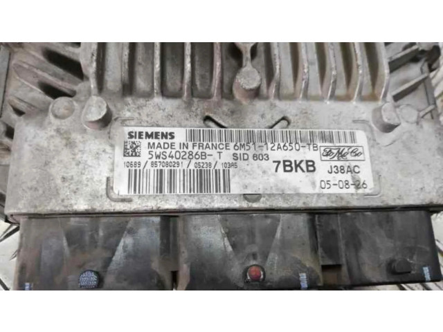 Блок управления двигателем Блок управления 5W540286-T   Ford Focus C-MAX