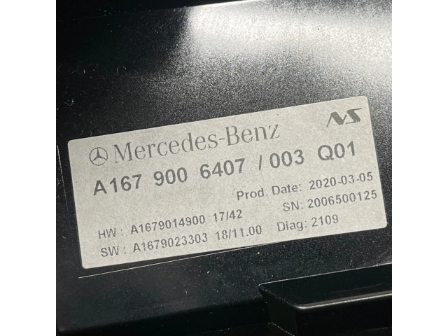 Дисплей    A1679006407, A1679014900   Mercedes-Benz GLE W167