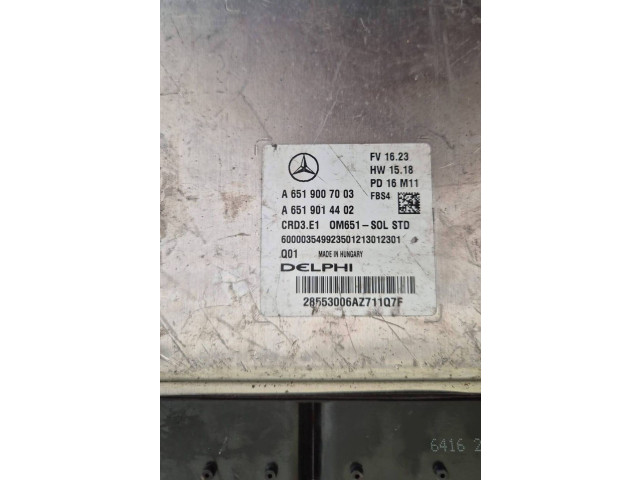 Řídící jednotka A6519007003k, A6519014402   Mercedes-Benz A W176 2016