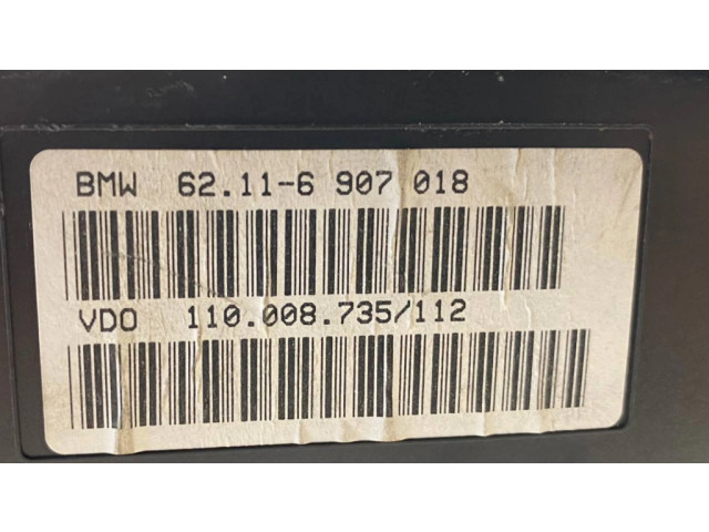 Přístrojová deska  BMW 5 E39 2001 6907018, 62116907018  