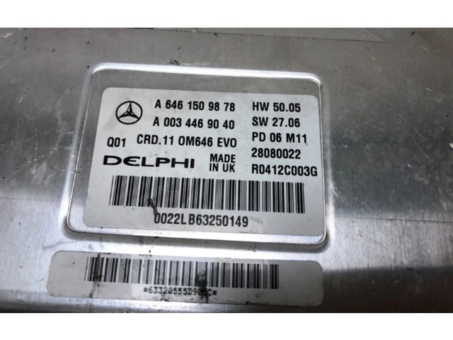 Řídící jednotka A6461509878, A0034469040   Mercedes-Benz E AMG W211 2006