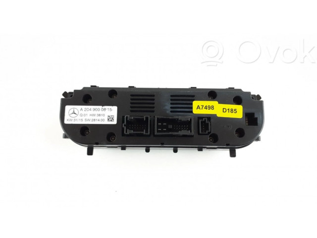Блок управления климат-контролем A2049000815   XPeng G3