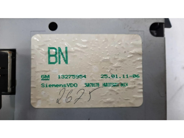Дисплей    13275954   Opel Zafira B