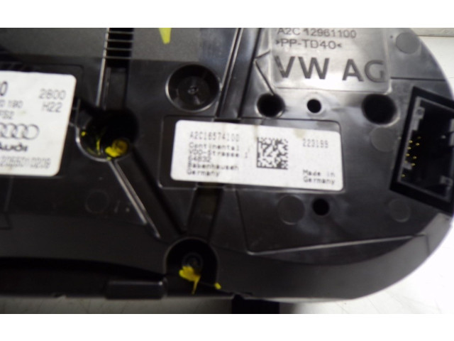 Přístrojová deska  Audi A3 8Y 2020 8V0920760, 8V0920760  