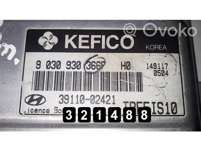 Блок управления двигателя 3911002421   Hyundai Getz