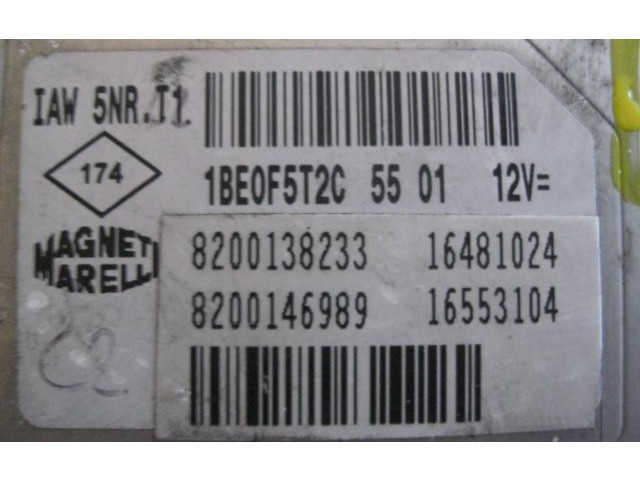 Другие блоки управления / модули 8200138233, 1BE0F5T2C5501   Renault Clio II