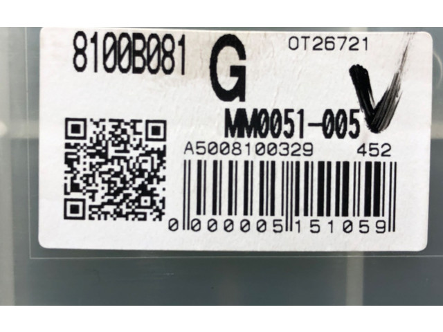 Панель приборов 8100B081   Mitsubishi Colt       