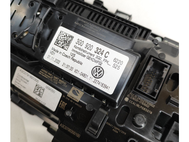 Přístrojová deska  Volkswagen Arteon 2023 3G0920324C, A3C0791820300  