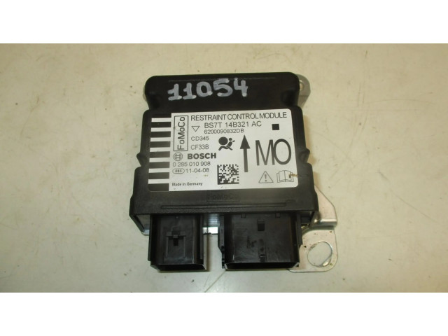 Блок подушек безопасности 0285010908, BS7T14B321AC   Ford Mondeo MK IV