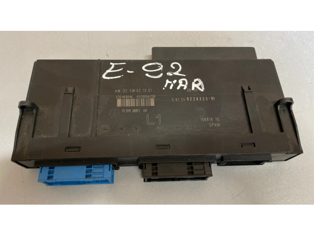 Блок управления 9226325   BMW 3 E92 E93