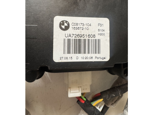 Замок багажника 7269516    BMW 3 GT F34 2013 - 2017 года