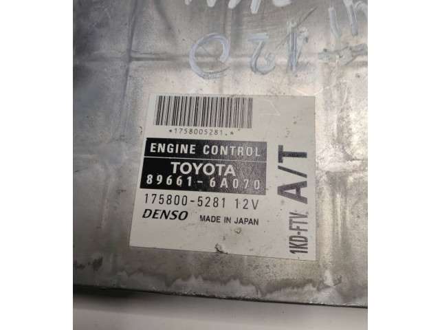Řídící jednotka 896616A070, 1758005281   Toyota Land Cruiser (J120) 2004
