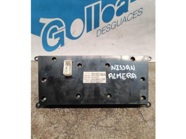 Блок управления климат-контролем 28395BU700, 28395BU700   Nissan Almera Tino