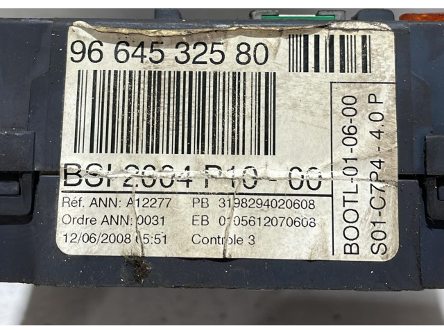 Řídící jednotka 9663483180, 9663483180   Citroen C2 2004