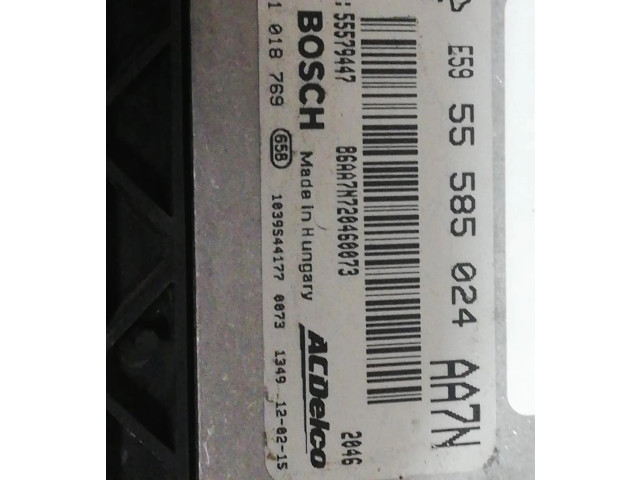Řídící jednotka SLV55585024   Opel Zafira C 2012